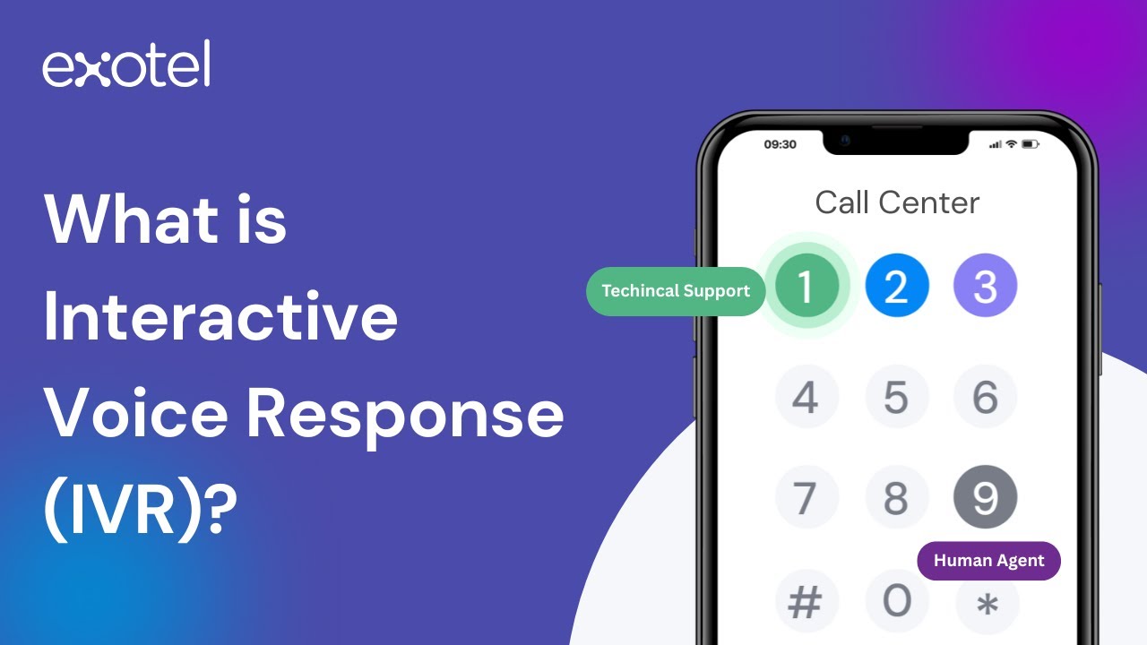 What is Interactive Voice Response (IVR)? | Exotel