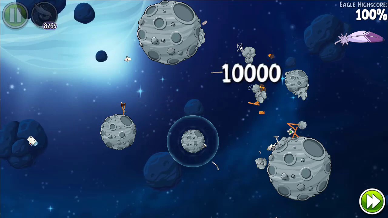 Angry Birds Space Beak Impact Mighty Buzzard