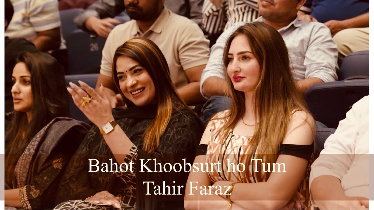 BAHOT KHOOBSURT HO TUM BY TAHIR FARAZ @ DUBAI MUSHAIRA |15TH NOV 2025