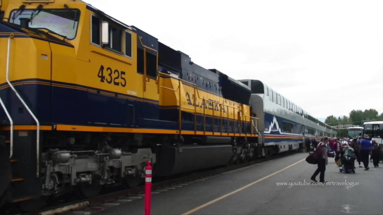 McKinley Explorer Railcar, Denali to Anchorage with Holland America