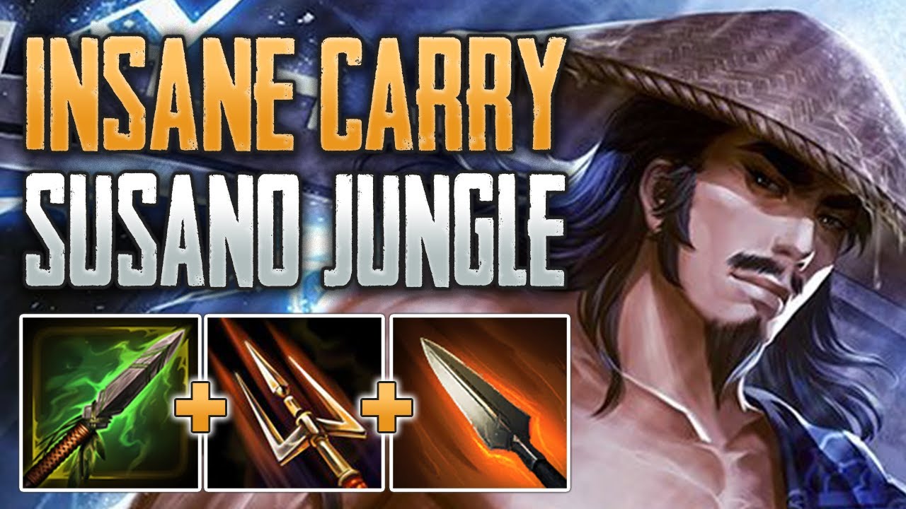 ВОТ КАК ТЫ БУДЕШЬ С СУСАНО! Геймплей в джунглях Сусано (SMITE Conquest)