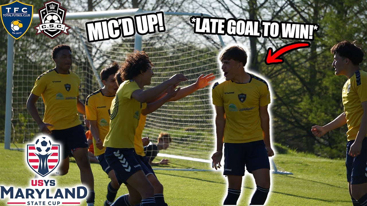 THIS DEFENDER WINS IT IN THE LAST MIN! *MIC'D UP* TFC VS CSC | 4K STATE CUP SOCCER HIGHLIGHTS