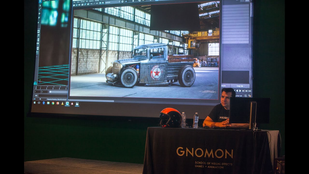3D Rendering Redshift Workshop with Christophe Desse