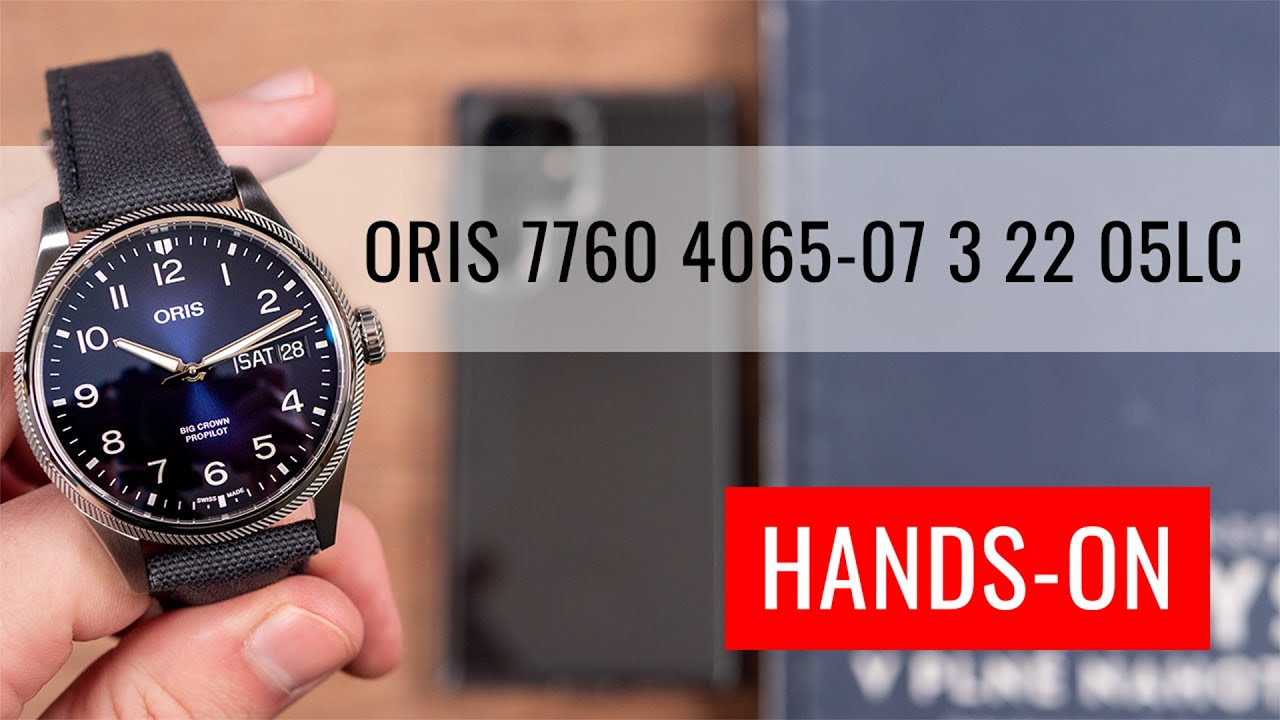 HANDS-ON: Oris Big Crown ProPilot Big Day Date Automatic 01 752 7760 4065-07 3 22 05LC