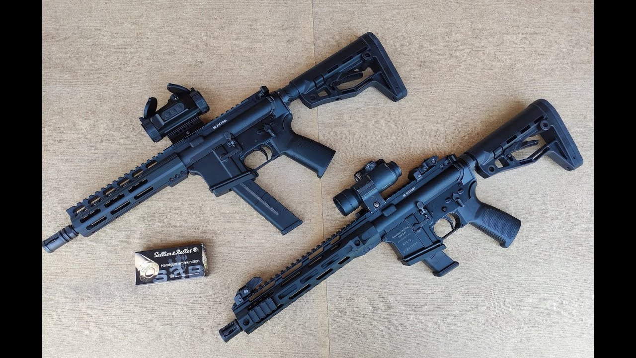 Bavarian Tactical Systems BTS-15 9x19 mm Luger pisztolykaliberű karabélyok 1. rész