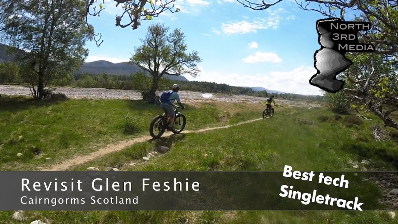 Glen Feshie MTB trails highlands Scotland 2018