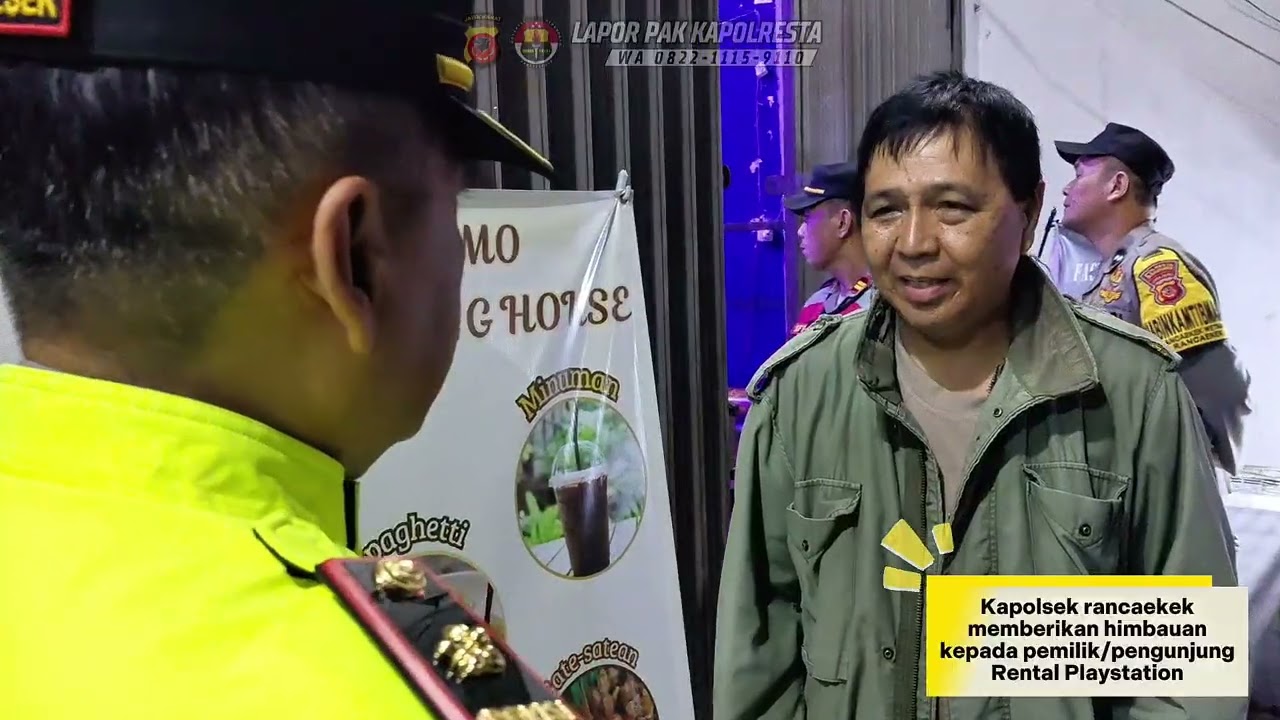 KAPOLSEK RANCAEKEK TURUN LANGSUNG PATROLI KRYD DI WILAYAH HUKUM POLSEK RANCAEKEK