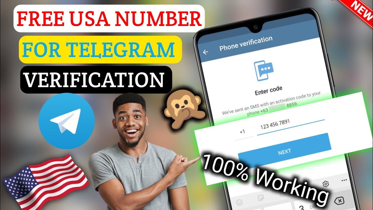How to Get a Free USA🇺🇸 Phone Number for Telegram Verification [NEW METHOD]