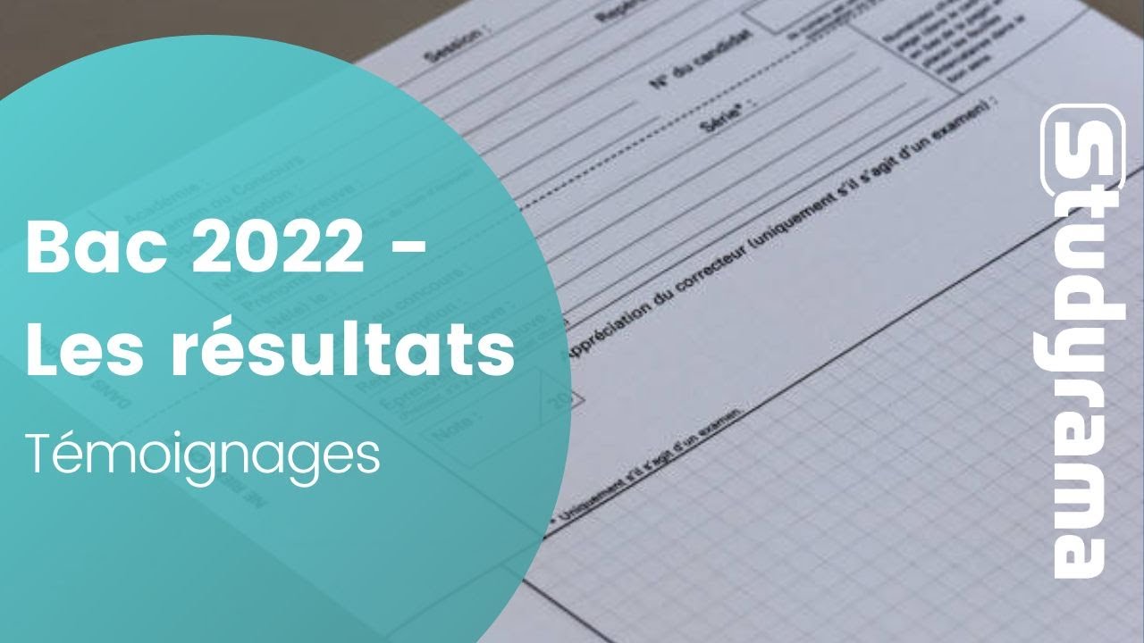 R&eacute;sultats BAC 2022 : les r&eacute;actions des lyc&eacute;ens