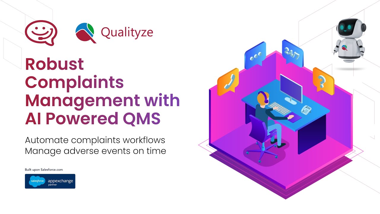 Achieve Robust Complaints Management with AI-powered QMS