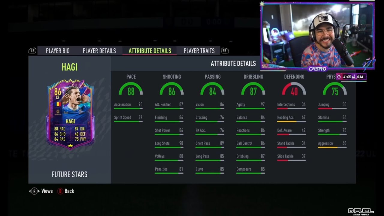 Castro1021 Reacts To FUTURE STARS IANIS HAGI SBC - FIFA 22