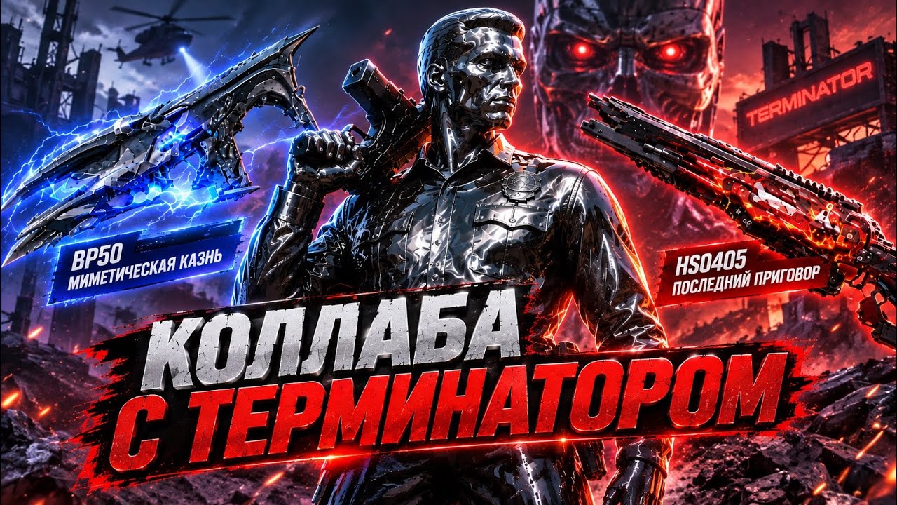 КОЛЛАБОРАЦИЯ с ТЕРМИНАТОРОМ в CALL OF DUTY MOBILE