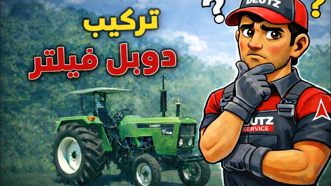 كيفيه تركيب دوبل فيلتر جرار سيرتا ✅