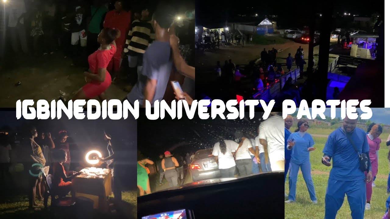 Igbinedion university students week: watch iuo students PARTY!!