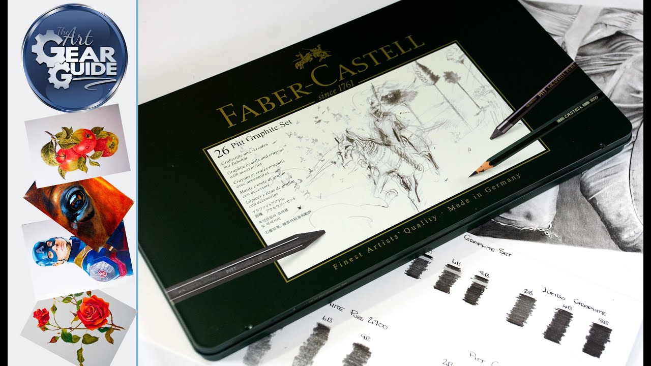 Faber Castell Pitt Graphite 26 Set Review | Faber Castell Graphite Set