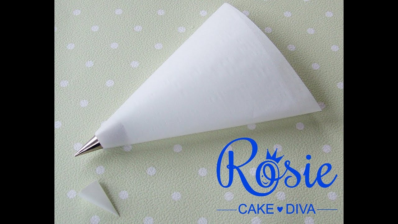 Make Your Own Piping Bags