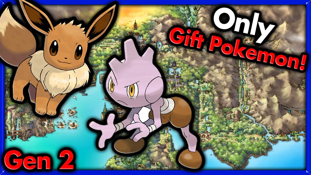 Can I Beat Pokemon Crystal with ONLY Gift Pokemon? 🔴 Pokemon Challenges ► NO ITEMS IN BATTLE