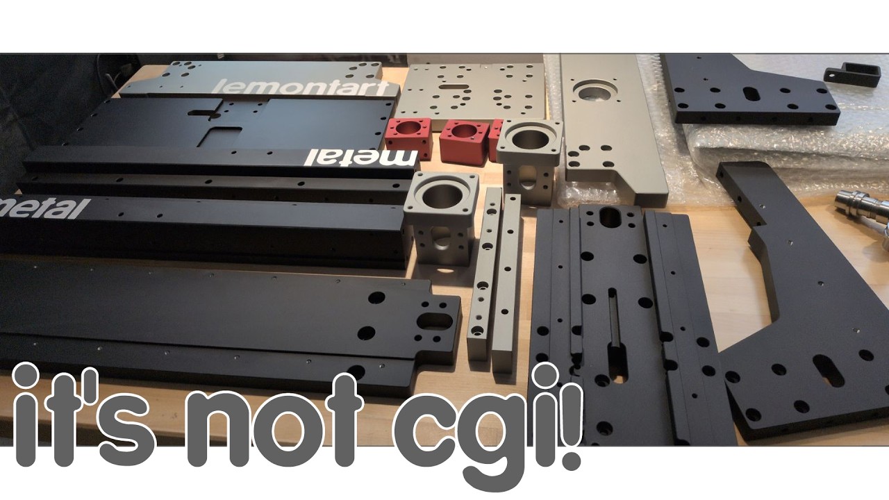 The new lemontart 33metal | A high performance CNC machine frame kit by miniMonster