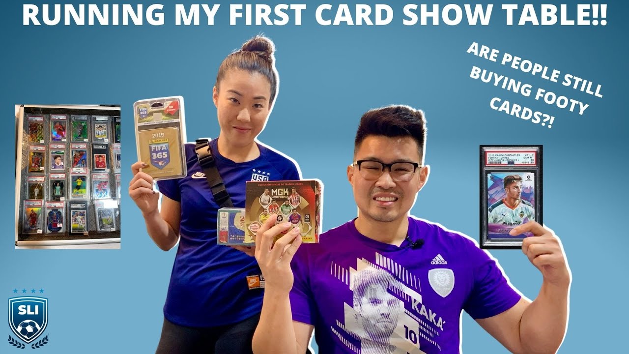 Is it worth running a soccer cards table?! | Bay Area Sports Card Show