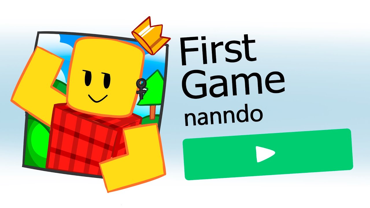 This is the First Game Ever MADE in Roblox