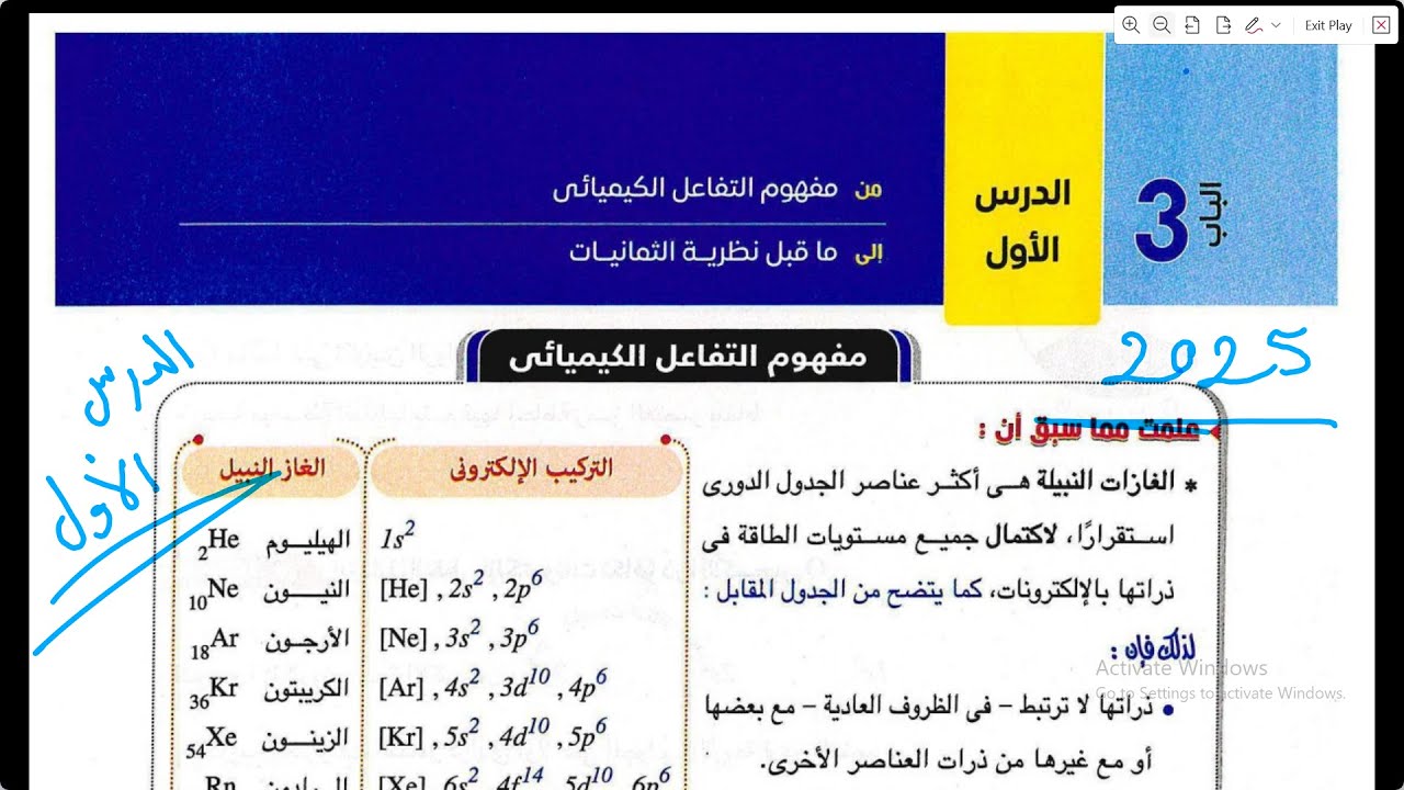 شرح الدرس الاول |مفهوم التفاعل الكيميائى |كيمياء ثانيه ثانوى |الترم الثانى 2025 @HasnaaEl-Samady123