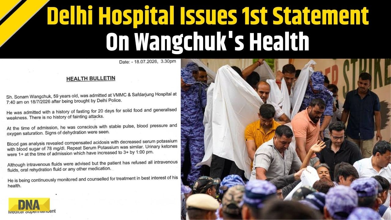 CJP Protest: Delhi Hospital Releases First Official Health Bulletin On Sonam Wangchuk