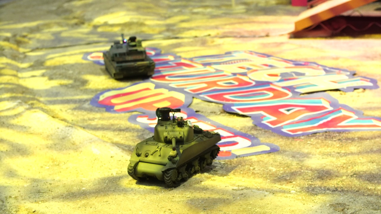 Tech Saturday Upsized 2017 | 1/16 RC FPV IR Tank Battle