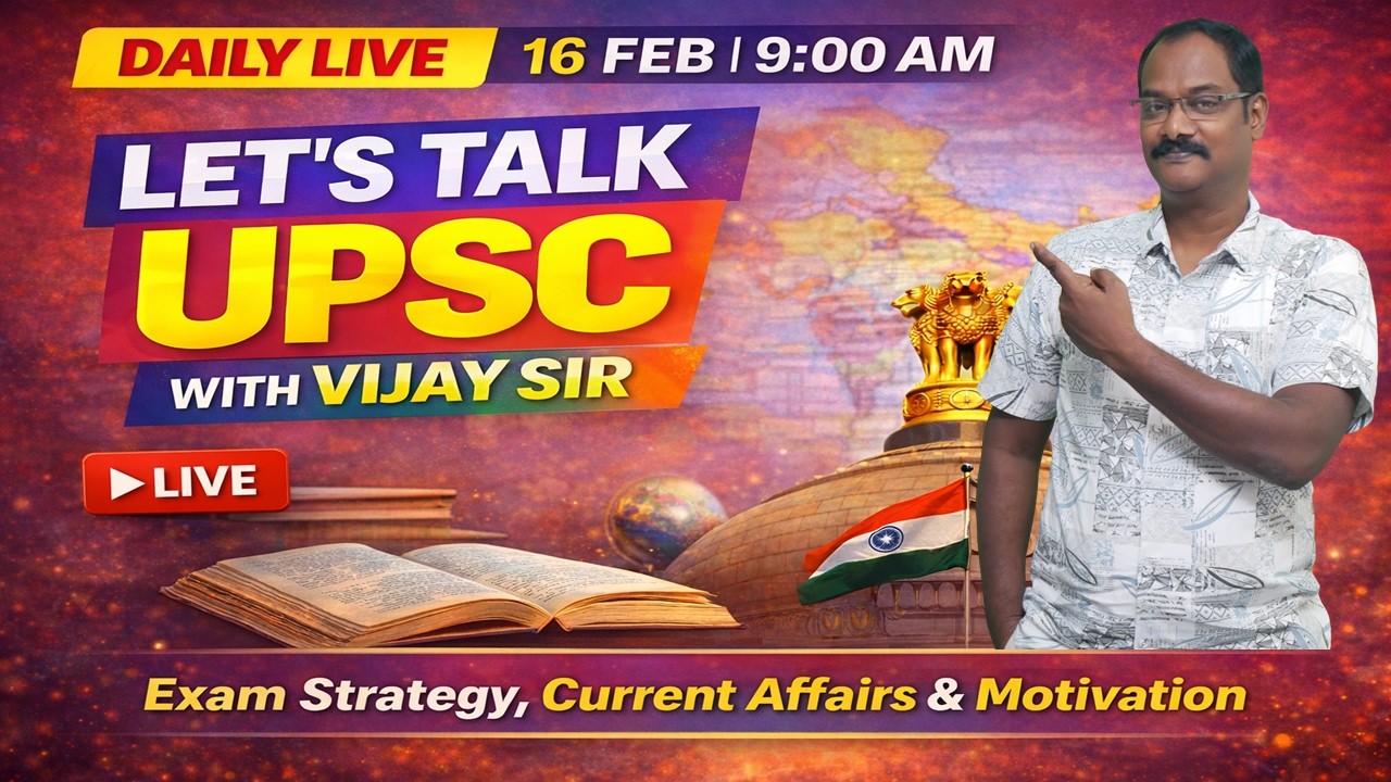 Daily 9:30 AM Live Interaction | Daily Current Affairs | UPSC Tricks & Tips | Latest UPSC updates