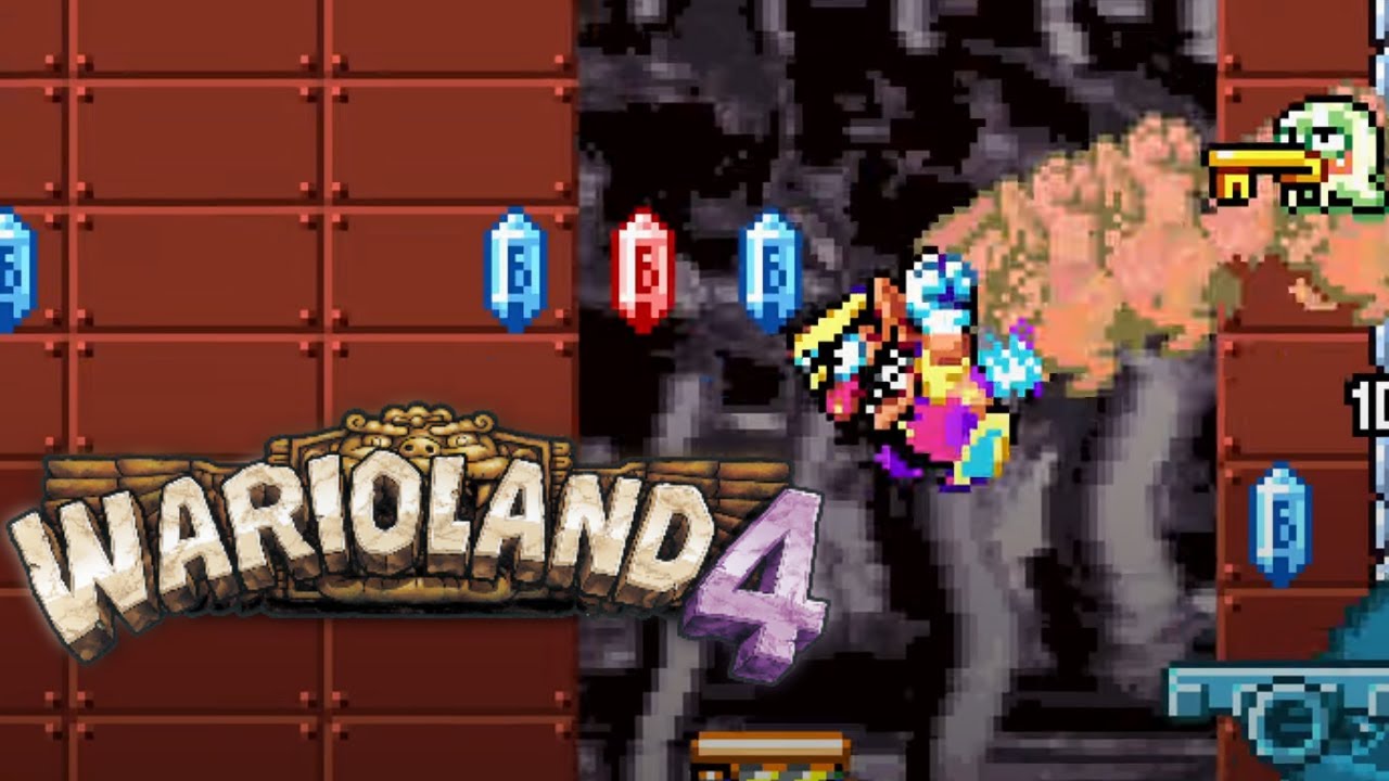 Wario Land 4 (GBA) [100%] - Part 2 (Hard Difficulty Playthrough)
