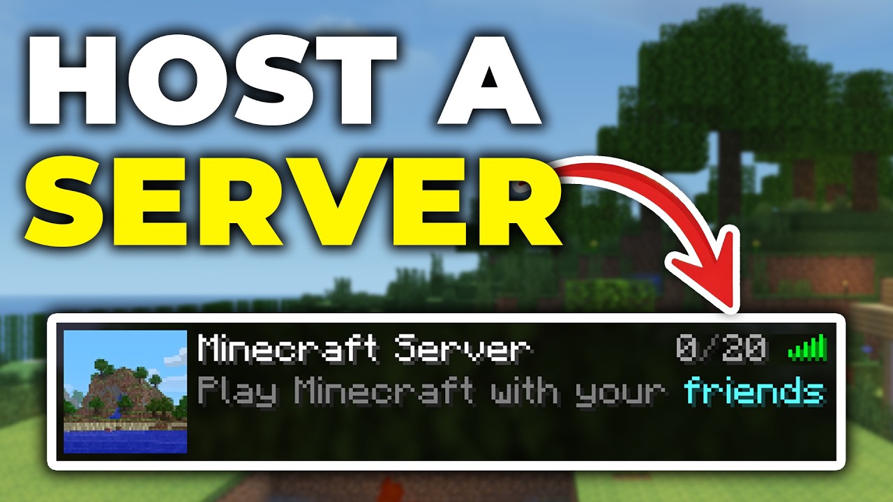How To Host a Minecraft Server on Your PC (2025)