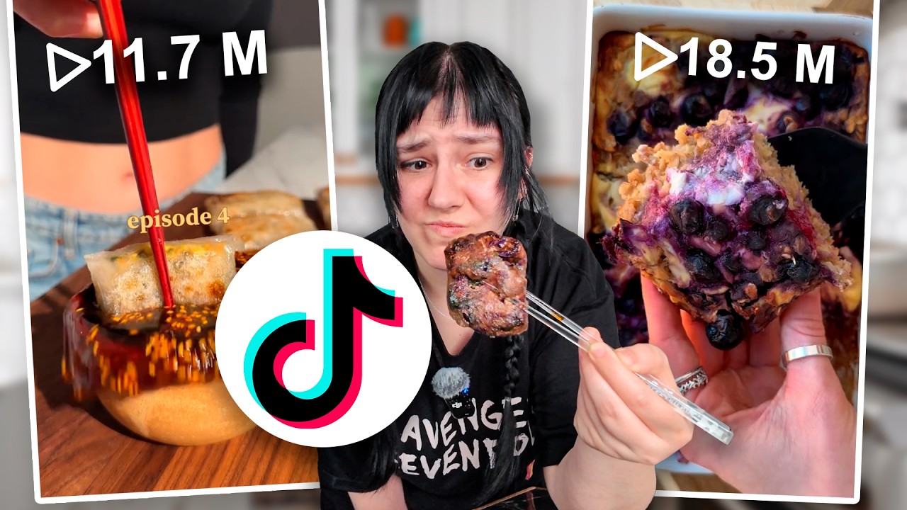 PROBÉ LAS RECETAS SALUDABLES MÁS VIRALES POR 24 HS