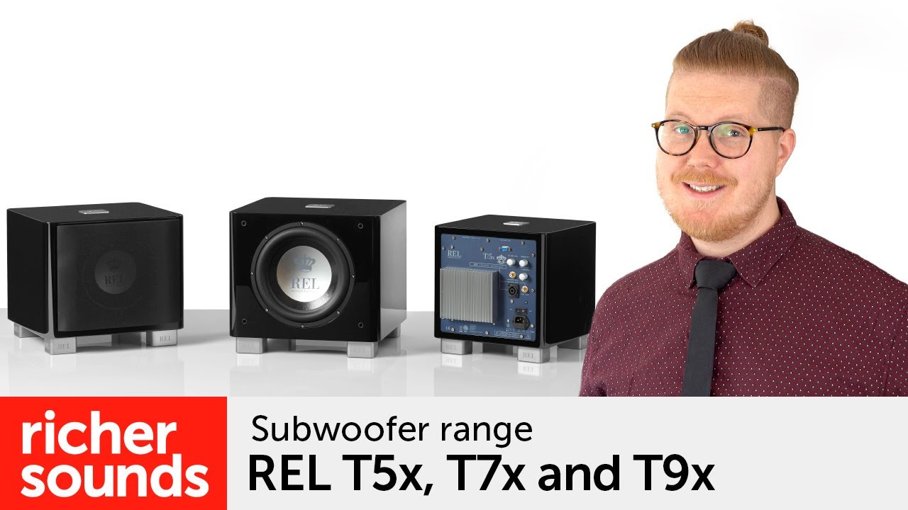REL T5x, T7x и T9x — линейка сабвуферов | Richer Sounds
