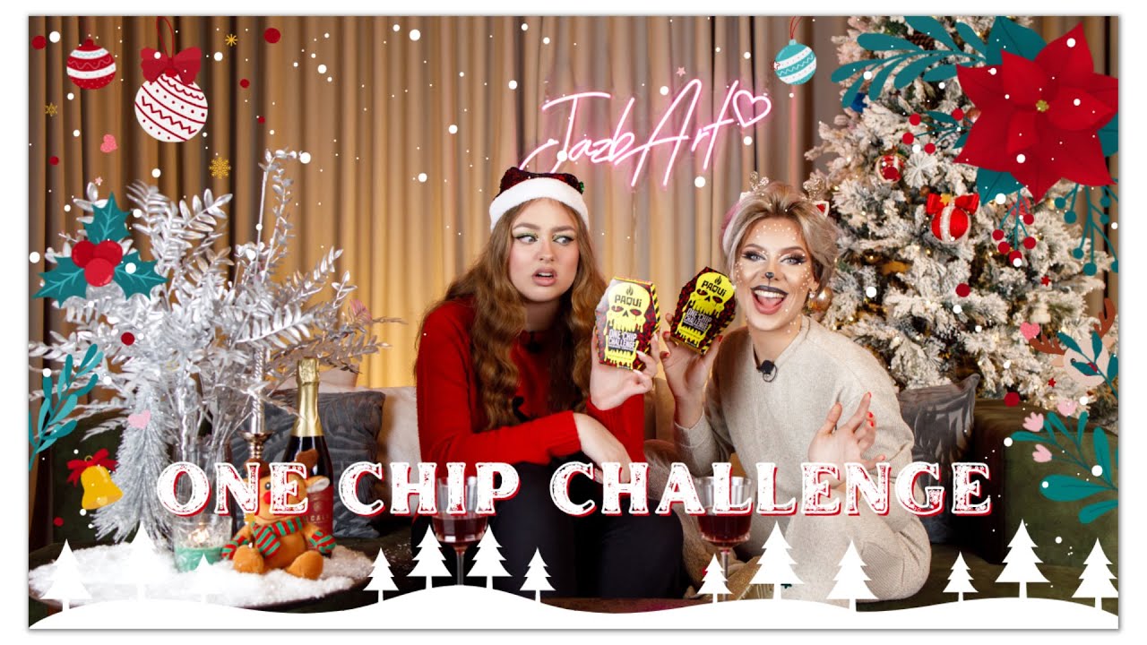 ONE CHIP CHALLENGE 🔥 | KĄ NUPIEŠĖ EMILĖ ŠLEPAVIČIŪTĖ KLASIOKUI ANT NUGAROS?! 🎅 | ANTRA DALIS