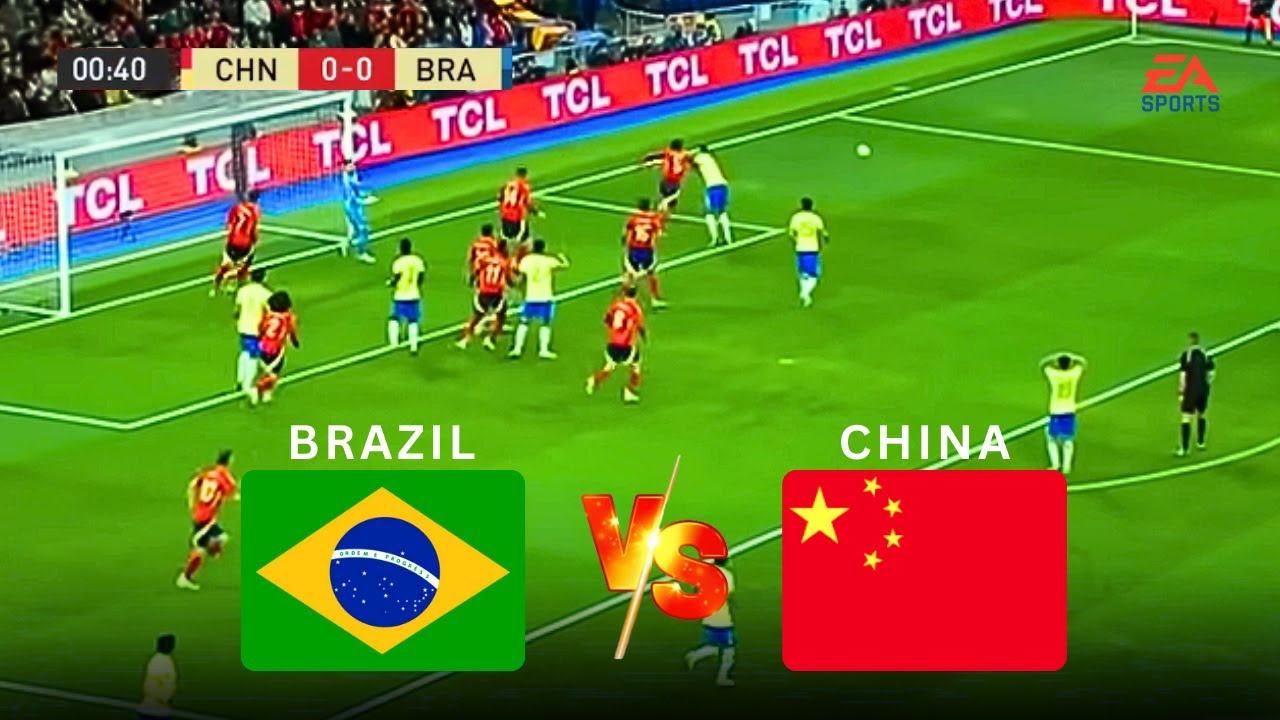 BRAZIL vs CHINA – Speed vs Strategy! | Women’s Football Ultra HD | FIFA23 Gameplay