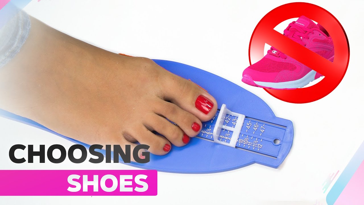 How to Choose Shoe Size | Shoe and Sock Fitting