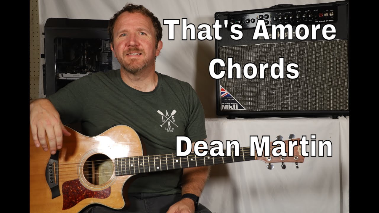 That's Amore by Dean Martin (Chords Guitar TAB)