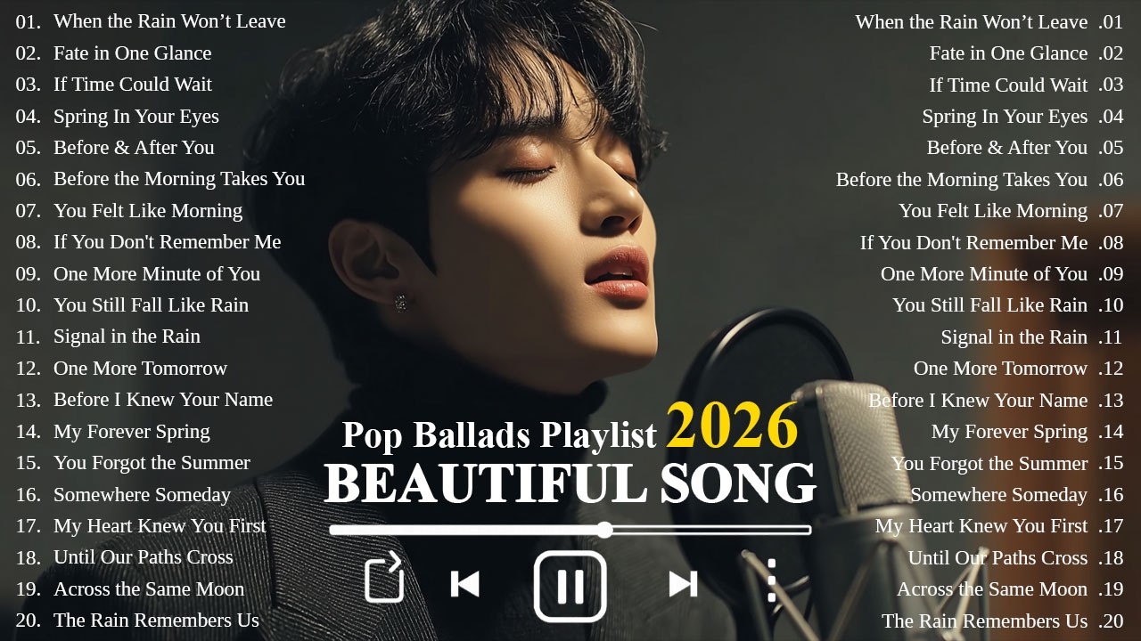 Romantic Ballads 2026 | Emotional & Beautiful Love Songs | K-Drama OST Style
