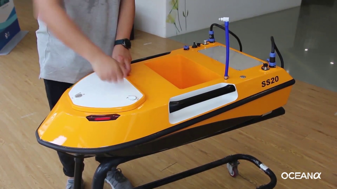 Quick Start Guide of SS20 water sampling USV(unmanned surface vehicle)