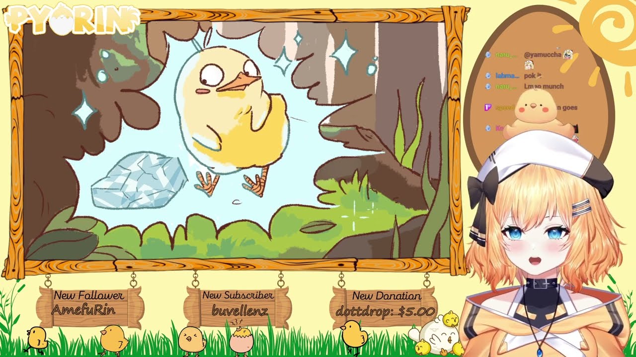 Debut from Pyorin the Chicken