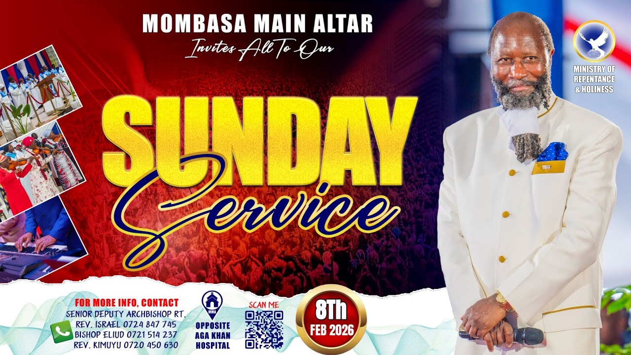 SUNDAY SERVICE - 8TH FEBRUARY 2026
