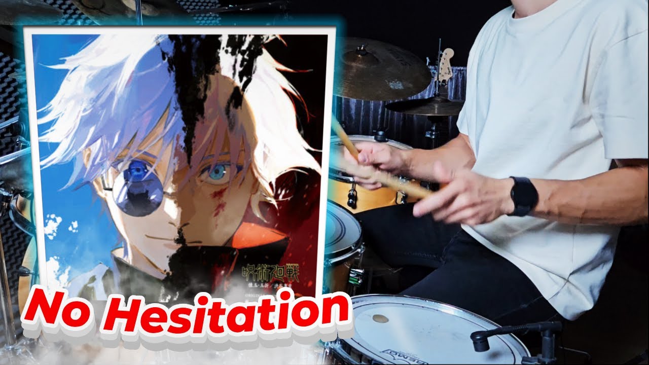 No Hesitation - 照井順政 | Jujutsu Kaisen OST | Drum Cover