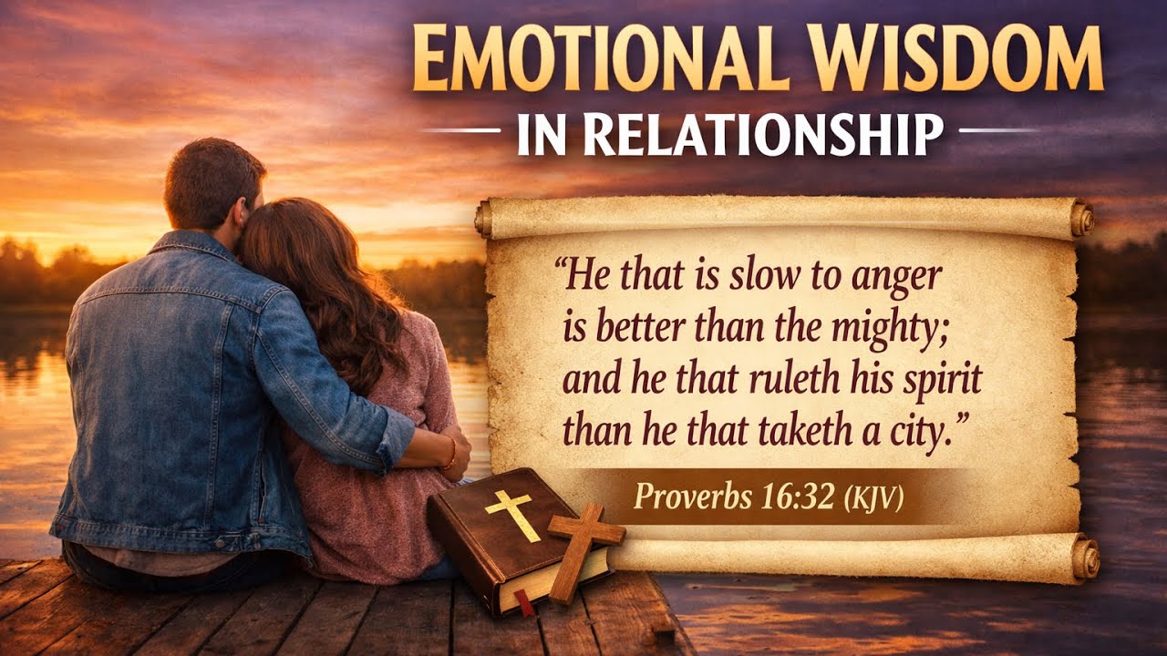 Emotional Wisdom in Relationships: Building Godly Connections Through Self-Control and Wisdom