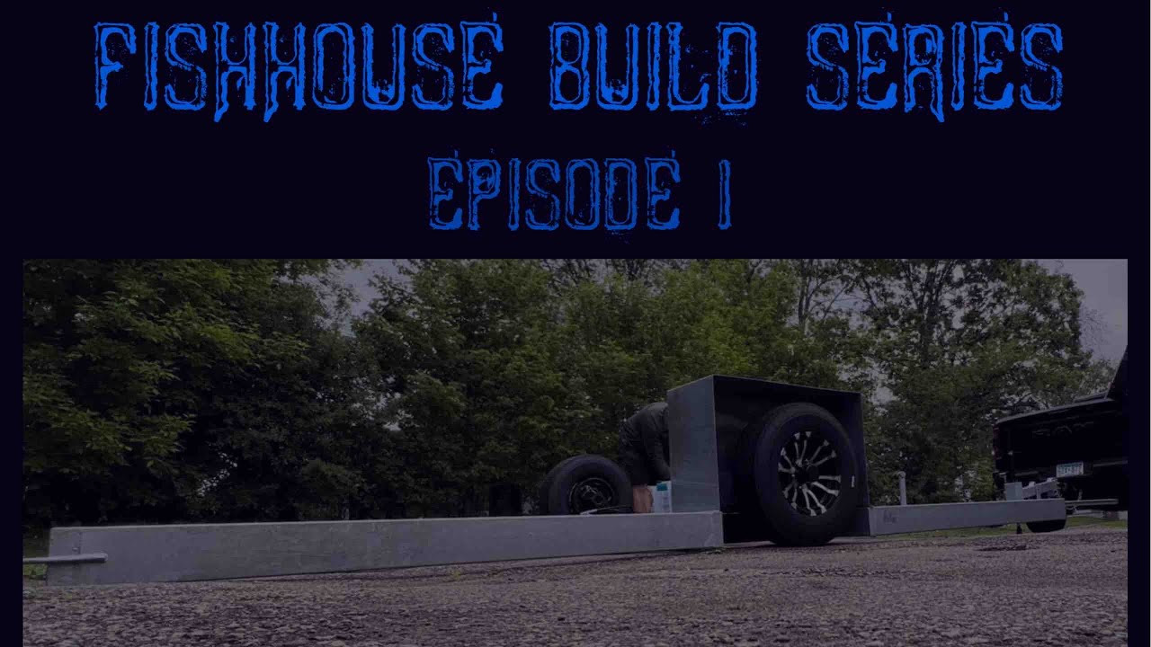 8x17 fishhouse build series