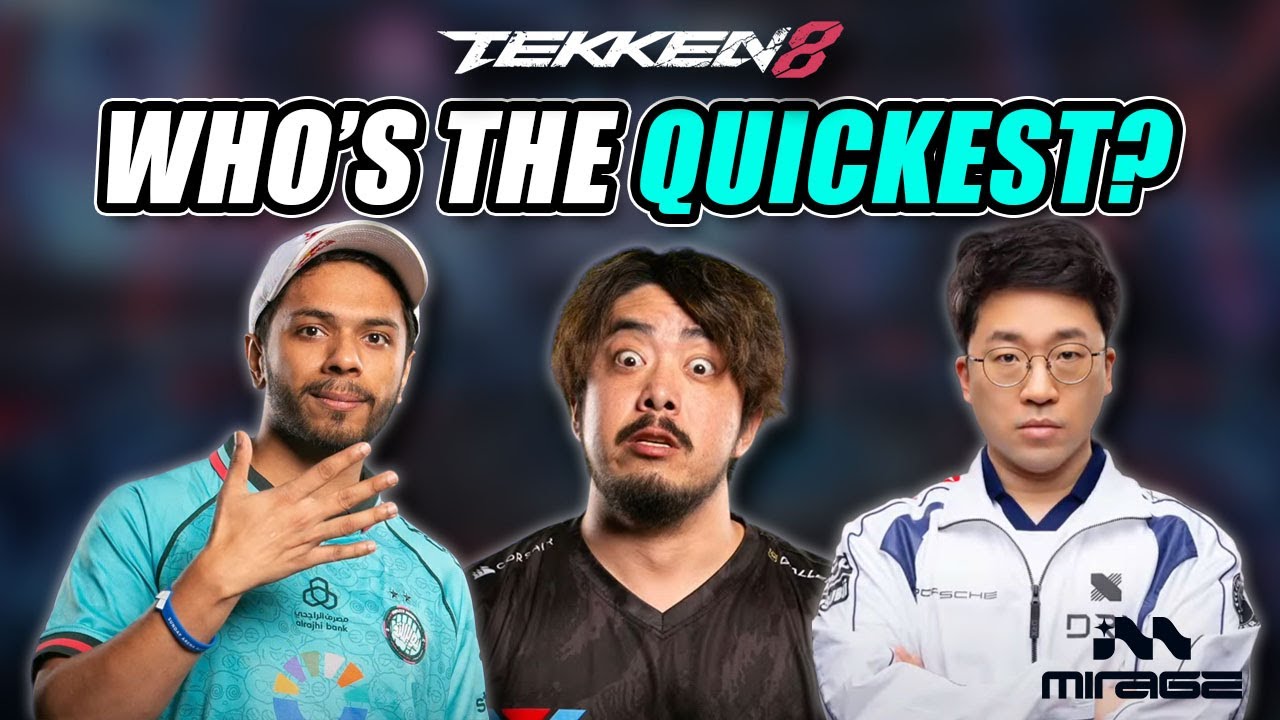 I Tested Tekken Pro Players **Reaction Time** Here's What Happened....