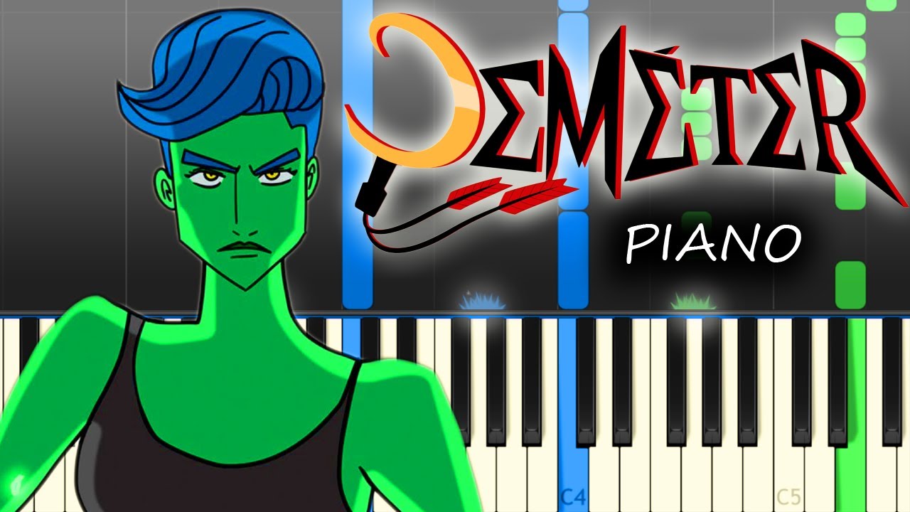 DEMÉTER - Destripando La Historia | PIANO Tutorial / Cover + Letra