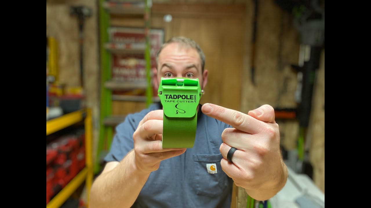 My Favorite Painting Tool!                                                   The Tadpole Tape Cutter