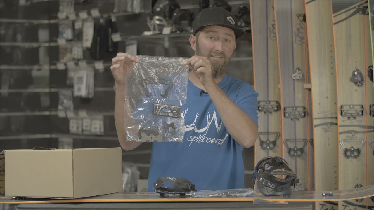 Tutoriel montage fixation splitboard : interface de mont&eacute;e (IMA)