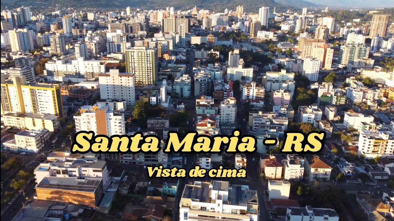 Santa Maria - RS - vista de cima 