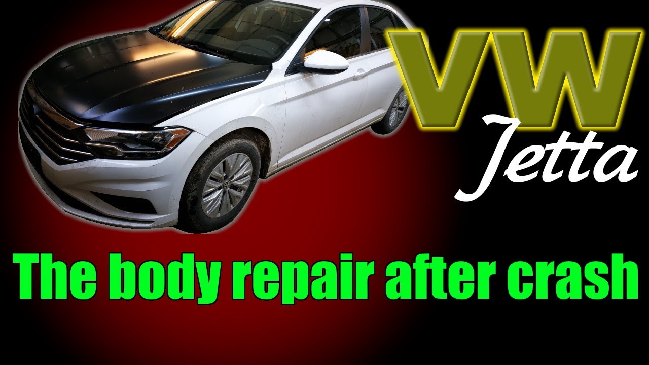 VW Jetta. The body repair. Ремонт кузова.
