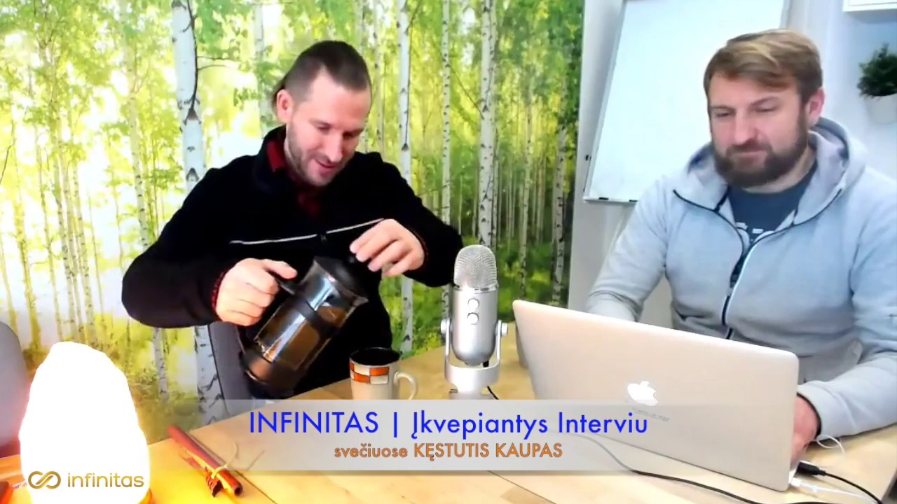 Infinitas | Įkvepiantys Interviu. Svečiuose -  Kęstutis Kaupas
